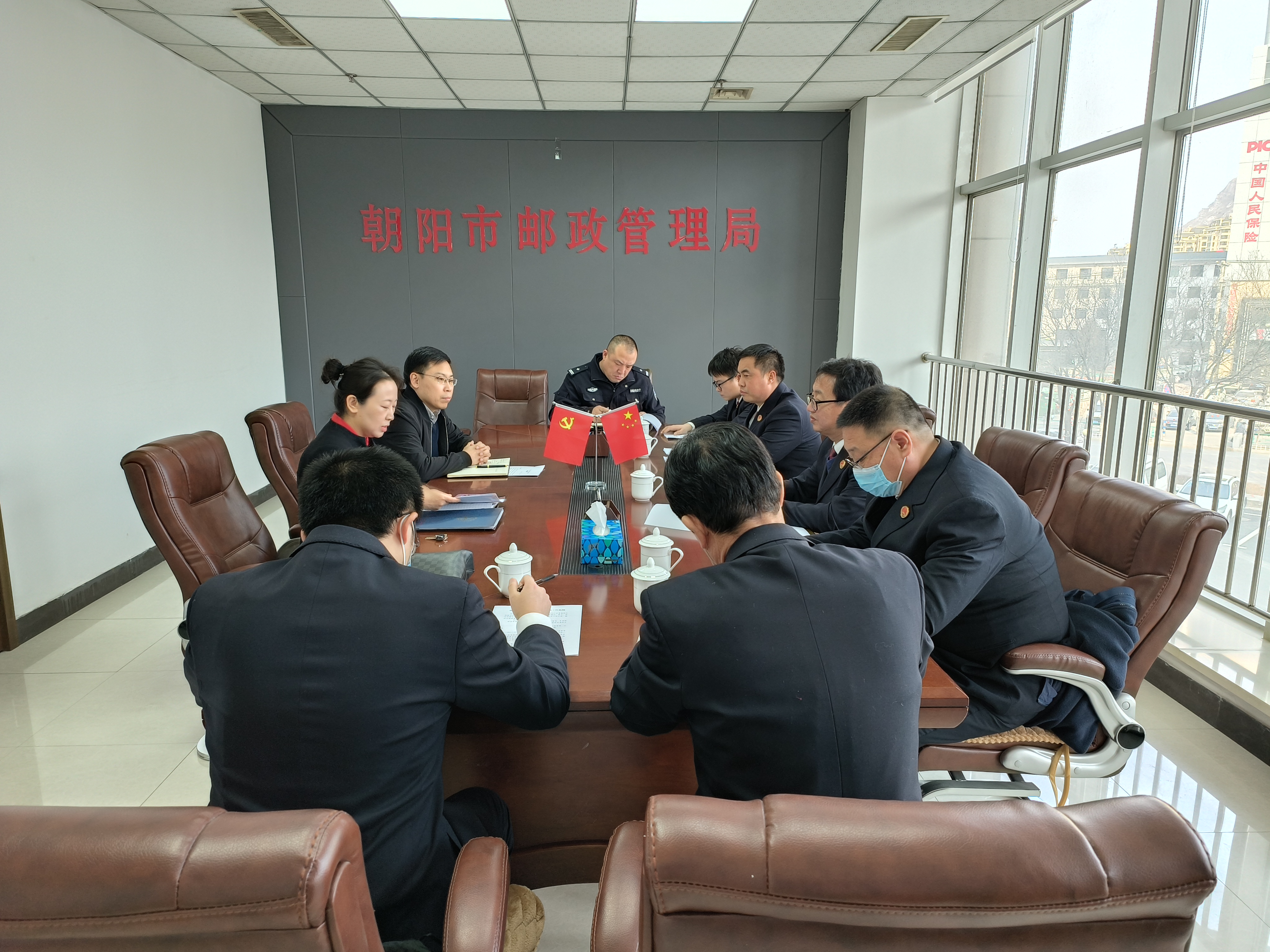 朝阳局联合市检察院及公安系统建立寄递...